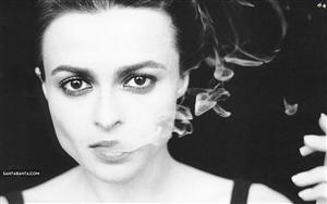 English actress Helena Bonham Carter, CBE